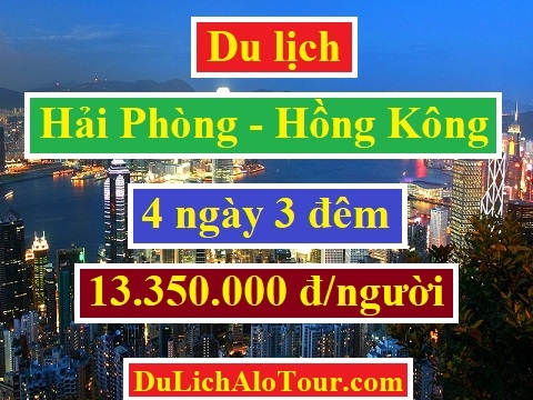 Tour du lịch Hải Phòng HongKong, tour Hải Phòng Hồng Kông 4 ngày 3 đêm