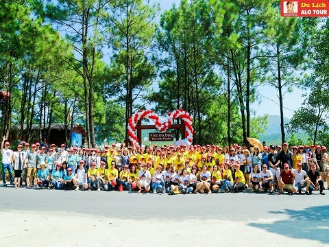 ALO TOUR HẢI PHÒNG HỒ YÊN TRUNG, HÌNH ẢNH ĐOÀN ALOTOUR HỒ YÊN TRUNG