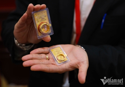 Giá vàng nhẫn tăng mạnh, có thương hiệu đắt hơn nửa triệu đồng