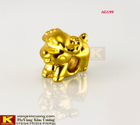 Charm con dê 24k mã AG199