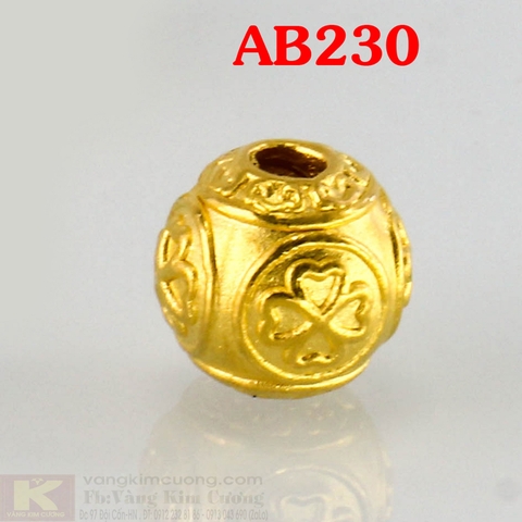 Charm cầu may mắn 24k mã AB230