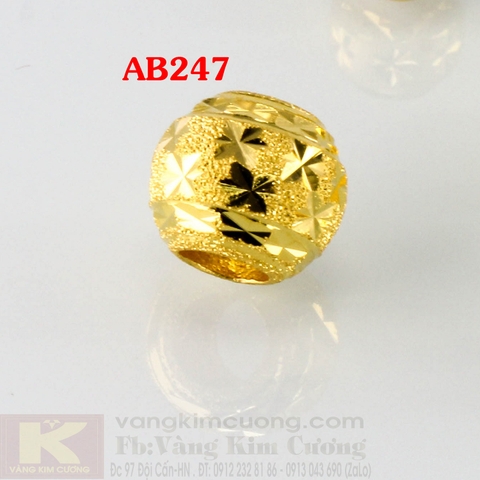 Charm cầu may mắn 24k mã AB247