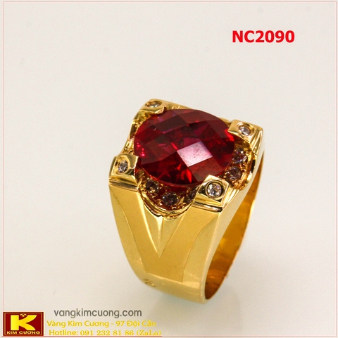 Nhẫn nam đá quý phong thủy NC2090