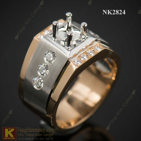 Nhẫn kim cương nam NK2824