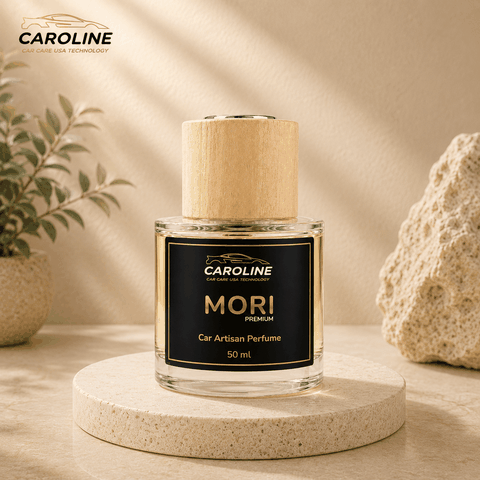 Nước Hoa Xe Hơi CAROLINE Premium 50ml/100ml - Dòng Nghệ Thuật MORI Sang Trọng, Lưu Hương Dài Lâu, Khử Mùi Ô Tô