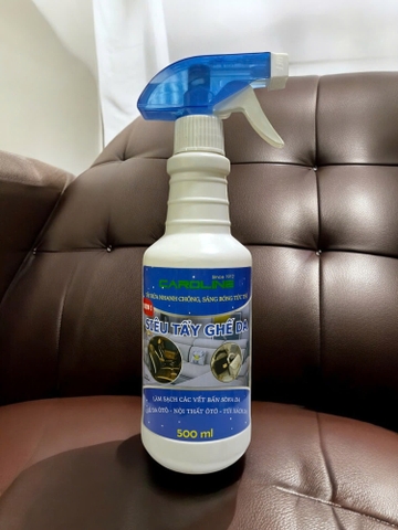 Tẩy Ghế Da Ô tô, Vệ Sinh Nội Thất Ô tô Caroline 500ml