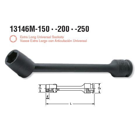 Đầu khẩu dài 3/8" Koken 13145M