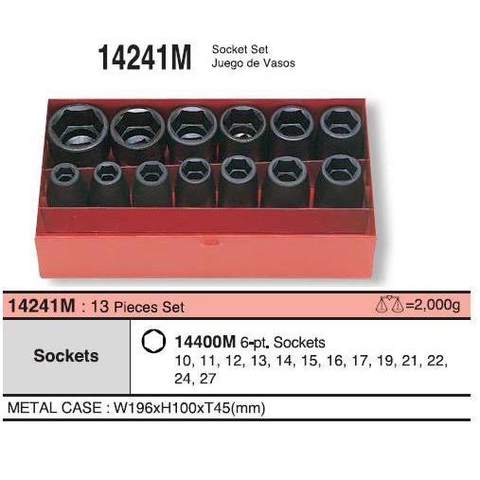 Bộ đầu khẩu 1/2 inch 14241M