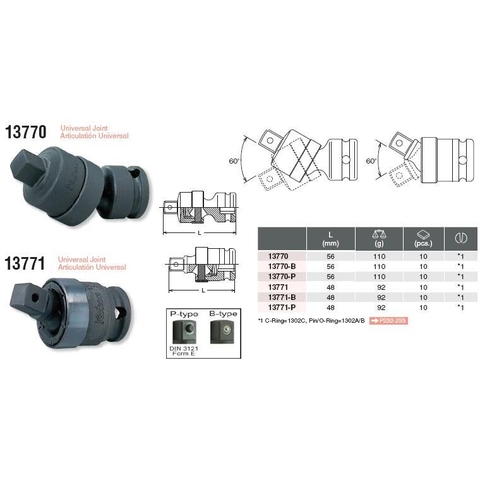 Đầu lắc léo 1/2 Koken 14770