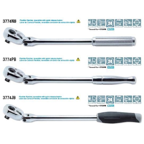 Tay vặn gật gù 3/8 3774NB