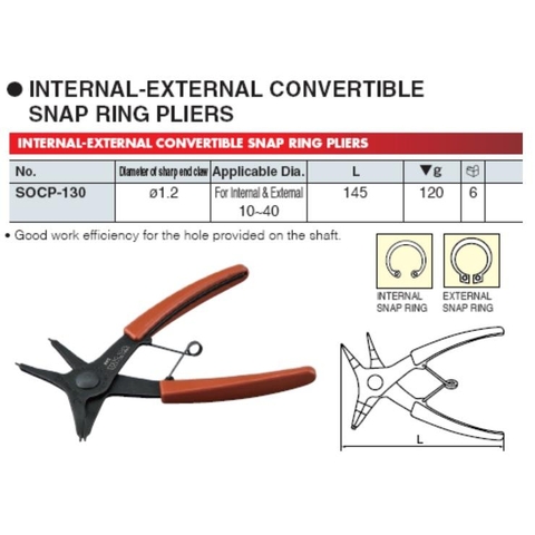Kìm phanh kết hợp SOCP-130
