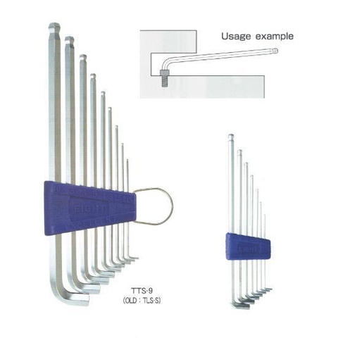 Bộ lục giác chìm EIGHT TTS-9