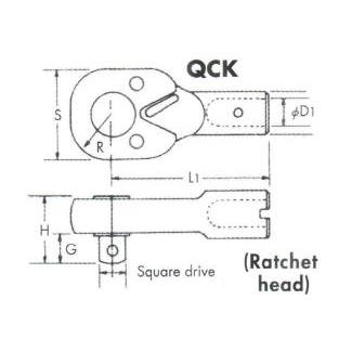 Đầu tròng Kanon dòng RCK