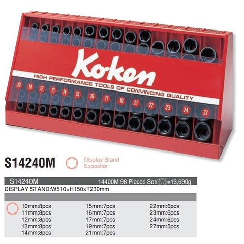 Bộ khẩu 1/2 inch S14240M