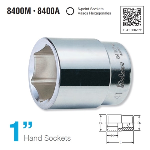 Đầu khẩu 1 inch Koken 8400M