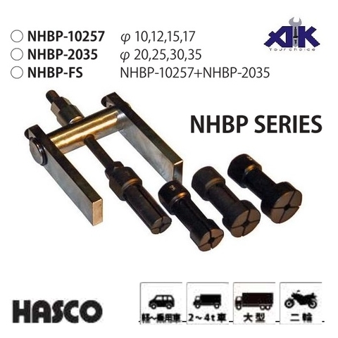 Bộ vam tháo ổ bi Hasco NHBP-FS