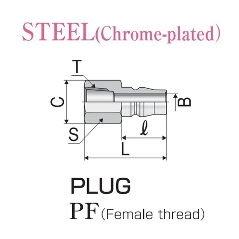 Đầu nối nhanh NAC 22PF