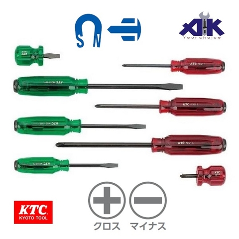 Bộ tô vít KTC cán nhựa PMD18