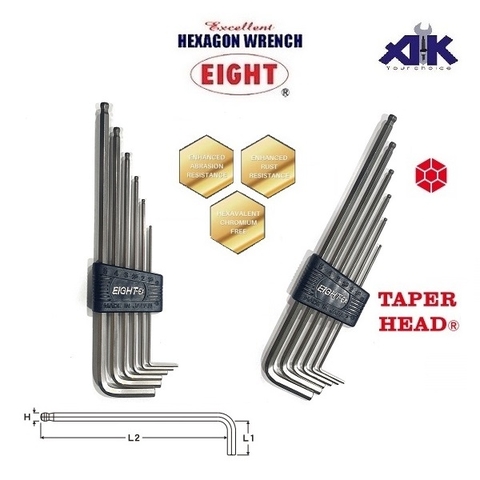 Bộ lục giác chìm EIGHT TLS-6