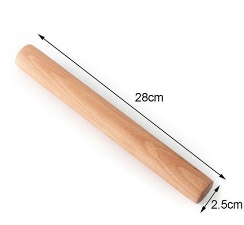 Cán bột gỗ 28cm