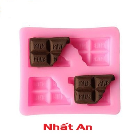 Khuôn silicone 4D tạo socola trang trí