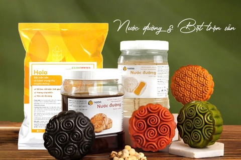 Nhân trung thu trà xanh Luna Farina 1kg