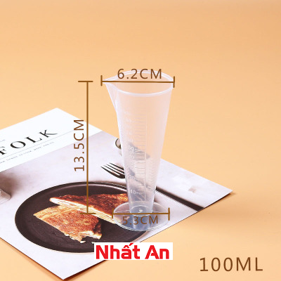 Ca đong nhựa 100ml