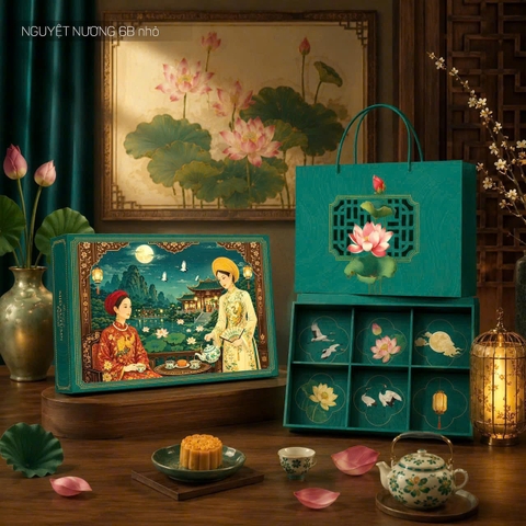 Hộp trung thu nguyệt nương 6B nhỏ