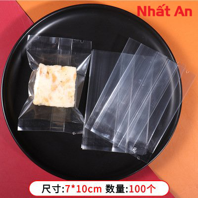 Túi hàn miệng NHỰA TRONG 7x10cm
