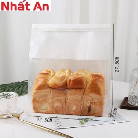 Túi dây gài màu trắng ô cửa sổ (có 3 size)