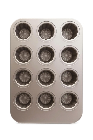 Khuôn nướng bánh Canneles chống dính, cao 5.5cm