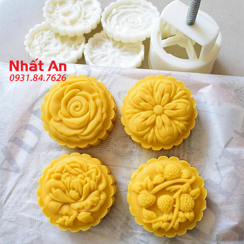 Khuôn nhấn bánh trung thu Vải thiều (150gr/200gr)