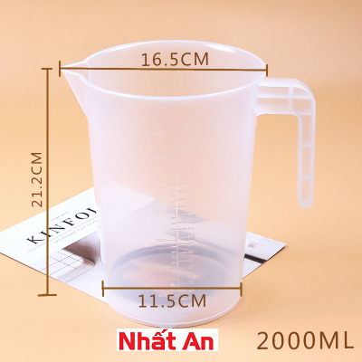 Ca đong nhựa  2000ml