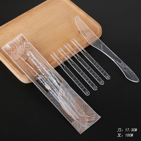 Bộ dao nĩa trung thu 17.3cm