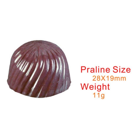 2140 - Khuôn socola bonbon hình ụ tròn xoắn 11gr