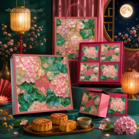 Hộp trung thu hồng ngọc 4B