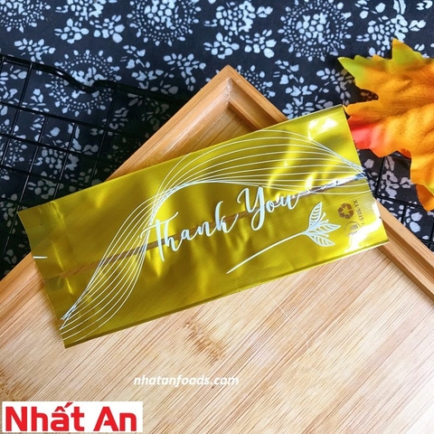 Túi hàn thanh gạo lứt Thank you 5 x12cm
