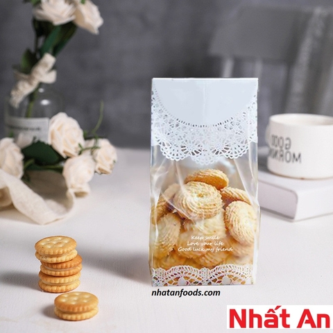 Túi ren đựng bánh quy size lớn - 50 túi