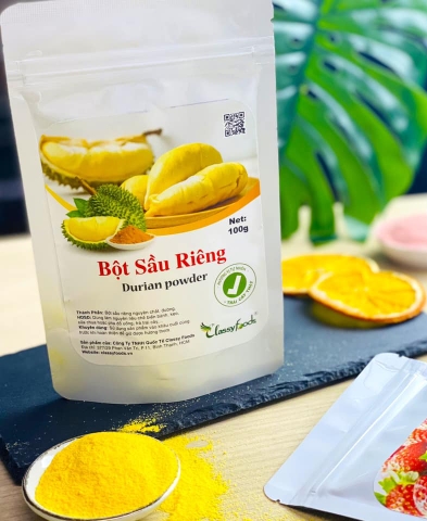 Bột trái cây sầu riêng Classy foods 100gr