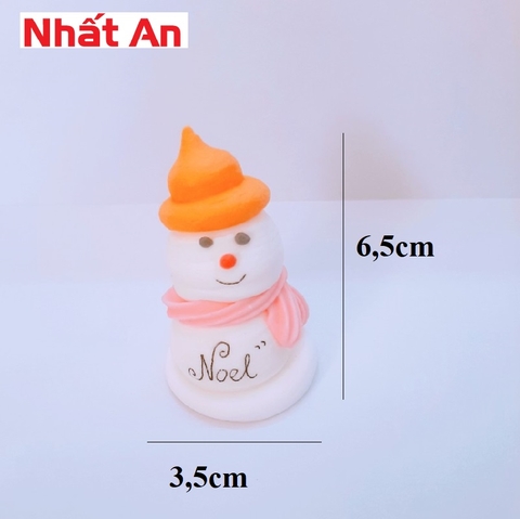 Bông đường trang trí noel người tuyết lớn