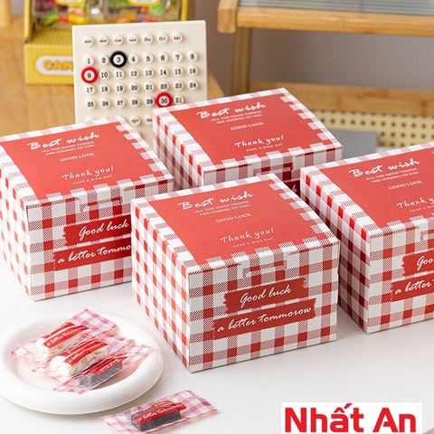 Hộp giấy "Best Wish" đựng bánh  kẹo