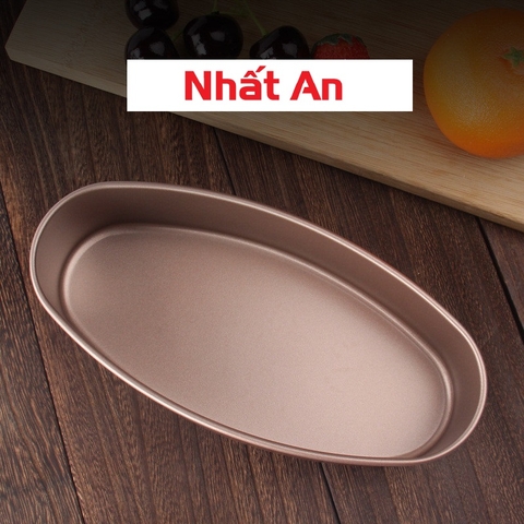 Khuôn oval chống dính màu đồng