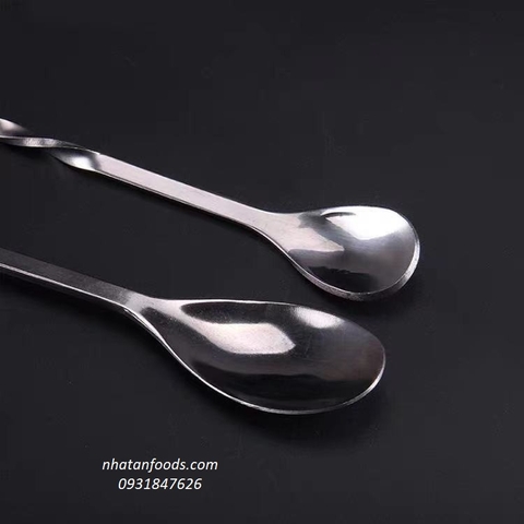 Muỗng / Thìa pha chế bar spoon 26cm và 32cm