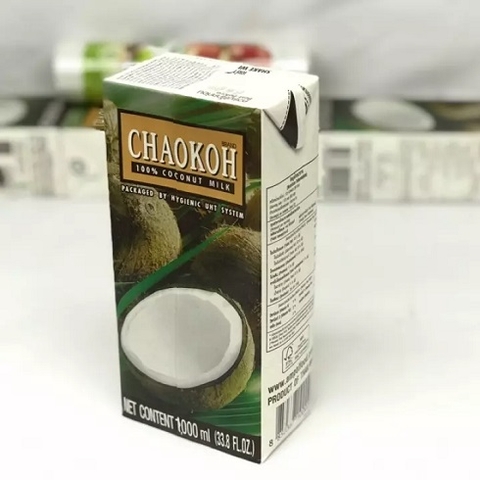 Nước cốt dừa CHAOKOH 1 lít - Coconut milk CHAOKOH 1L