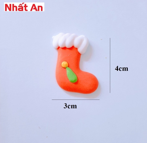 Bông đường trang trí chiếc vớ Noel/ chiếc tất 100g/ 500g/ 1kg.