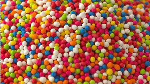 Cốm tròn nhiều màu trang trí bánh Chocrice 100gr - 200gr - 500gr - 1kg