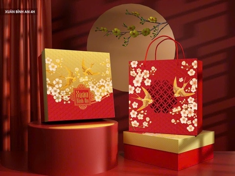 Hộp Tết Xuân Bình An 4H