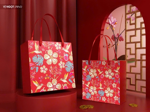 Hộp tết kẹo mứt nhỏ Vị ngọt