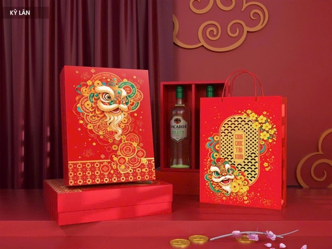 Hộp Tết Lân Khai Phú Qúy