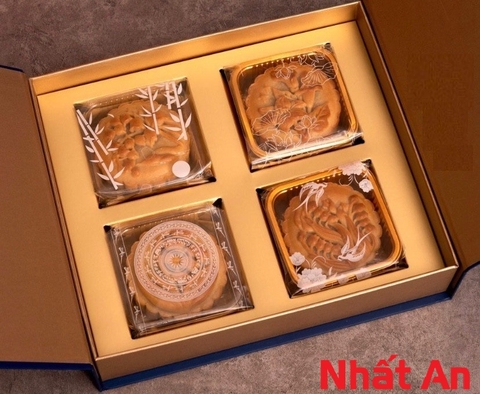 Túi Hàn Trung Thu Hoa Mẫu Đơn 200gr - 230gr 100 túi